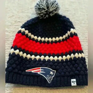 New England Patriots YOUTH 47 brand Woman’s knit hat